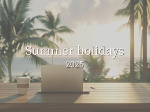 yu.Design 夏季休業日のお知らせ