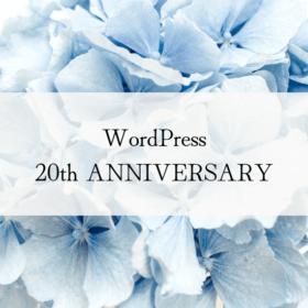 WordPress20周年記念